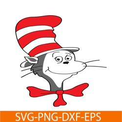 the happy face of the cat svg, dr seuss svg, cat in the hat svg ds205122385