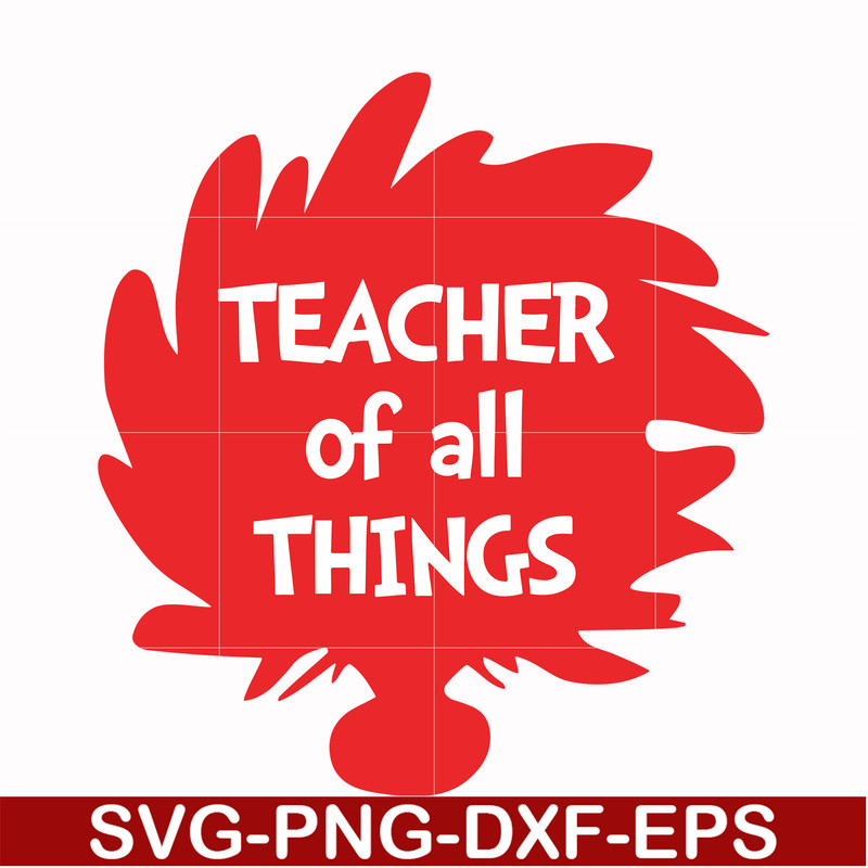 DR00059-Teacher of all things svg, png, dxf, eps file DR00059.jpg
