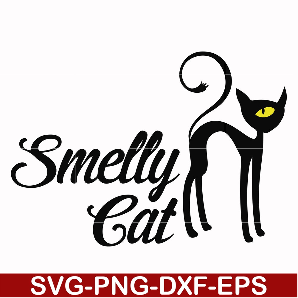 FN0001004-Smelly cat svg, png, dxf, eps file FN0001004.jpg