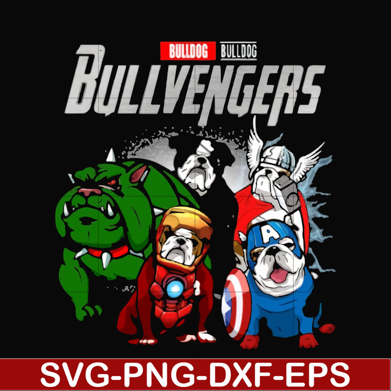 FN000411-Bullvengers svg, png, dxf, eps file FN000411.jpg