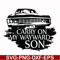FN000267-Carry on my wayward son svg, png, dxf, eps file FN000267.jpg