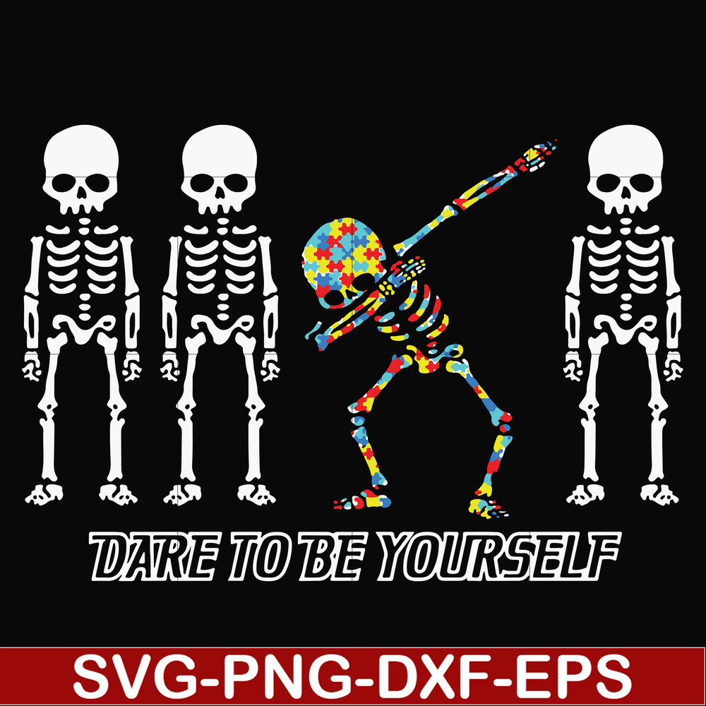 FN00057-Dare to be yourself svg, png, dxf, eps file FN00057.jpg