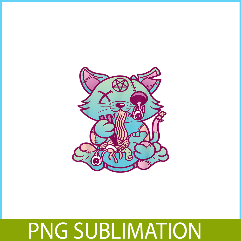 ANI31102302-Kitty Eat Ramen PNG, Anime Manga PNG, Japanese Food PNG.png