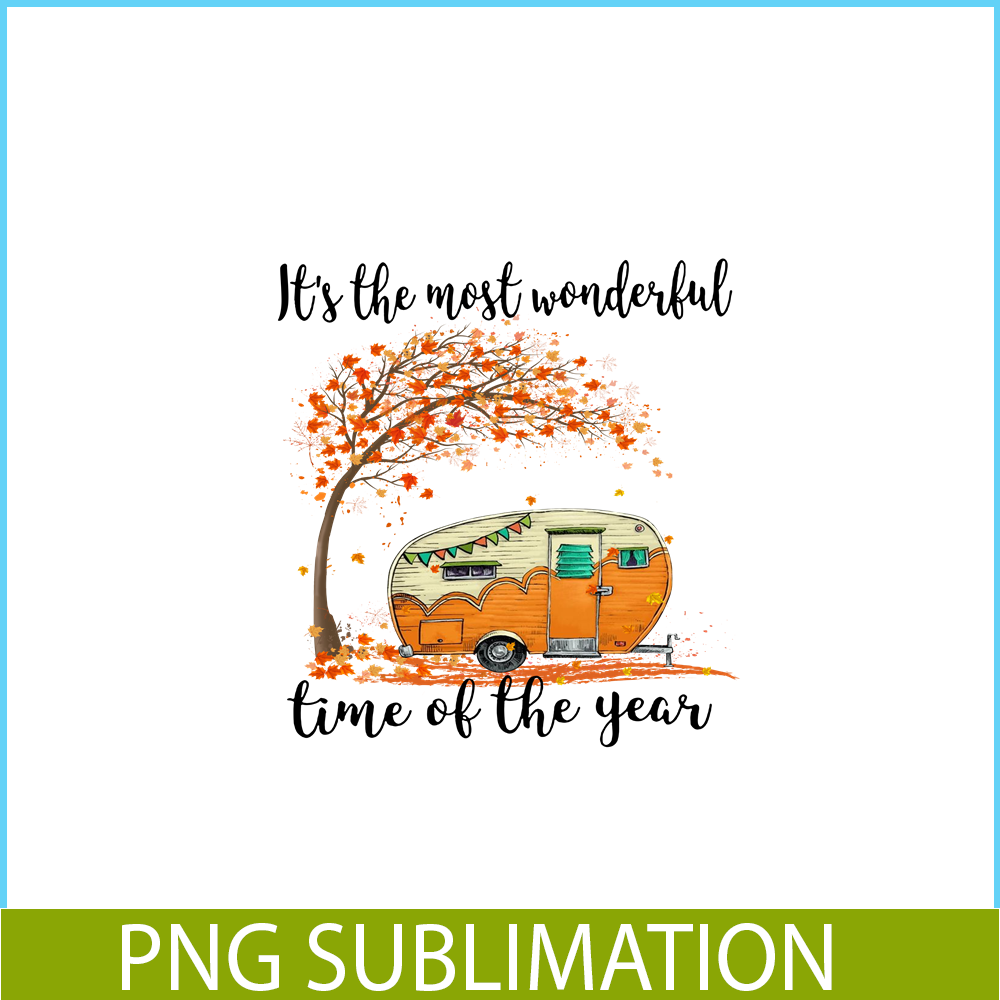 CAMP07112379-IT'S THE MOST WONDERFUL TIME PNG Camping Under the Tree PNG Camping Loving PNG.png