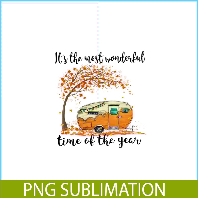 CAMP07112379-IT'S THE MOST WONDERFUL TIME PNG Camping Under the Tree PNG Camping Loving PNG.png