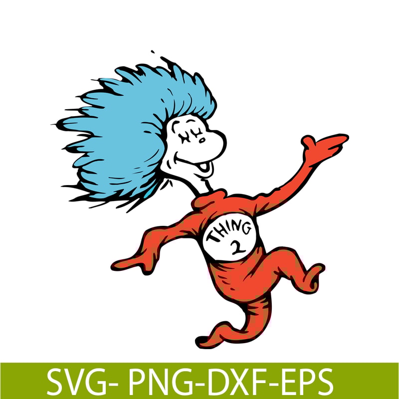 DS104122333-Happy Thing 2 SVG, Dr Seuss SVG, Cat in the Hat SVG DS104122333.png
