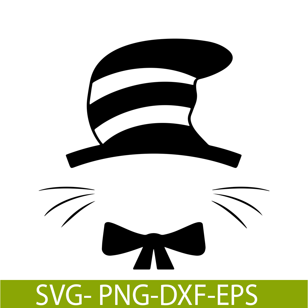 DS105122308-Black Cat With Hat Monogram SVG, Dr Seuss SVG, Cat in the Hat SVG DS105122308.png
