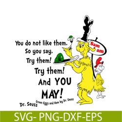 you do not like them svg, dr seuss svg, dr seuss quotes svg ds2051223259