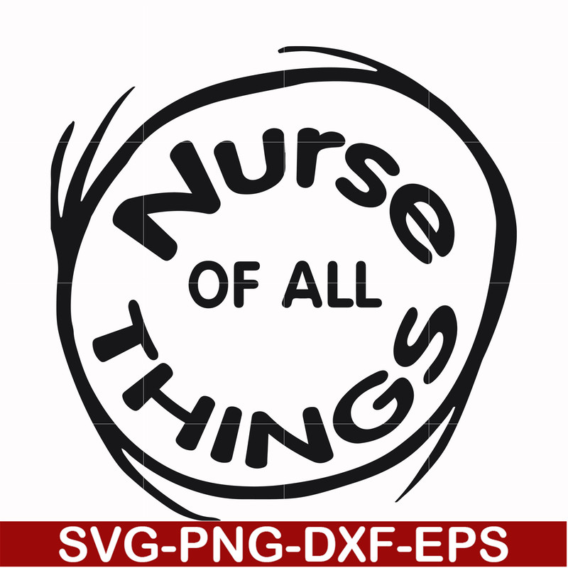DR000162-Nurse of all things svg, png, dxf, eps file DR000162.jpg