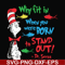 DR0009-Why fit in when you were born to stand out svg, png, dxf, eps file DR0009.jpg