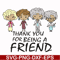 FN0001001-Thank you for being a friend svg, png, dxf, eps file FN0001001.jpg
