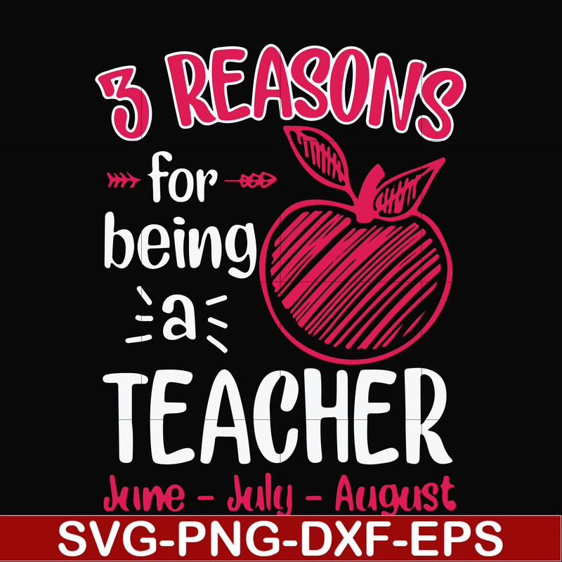 FN000630-3 reasons for being a teacher svg, png, dxf, eps file FN000630.jpg