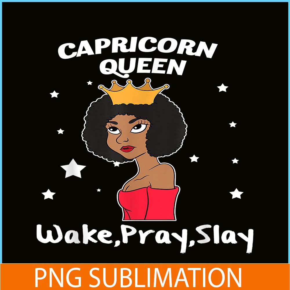 CPB28102311-Capricorn Black Queen Women PNG Zodiac Sign PNG Capricorn Character PNG.png