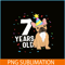 HL16102301-7 Years Old Birthday Outfit PNG, French Bulldog Dog PNG, Bulldog Mascot PNG.png