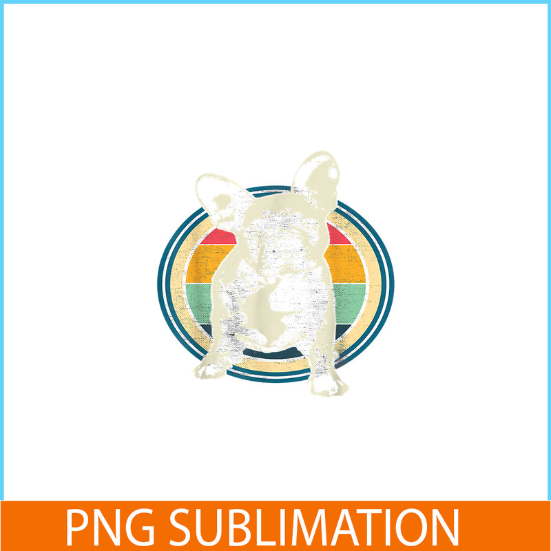 HL161023110-French Bulldog Vintage PNG, Frenchie Dog Lover PNG, French Dog Artwork PNG.png