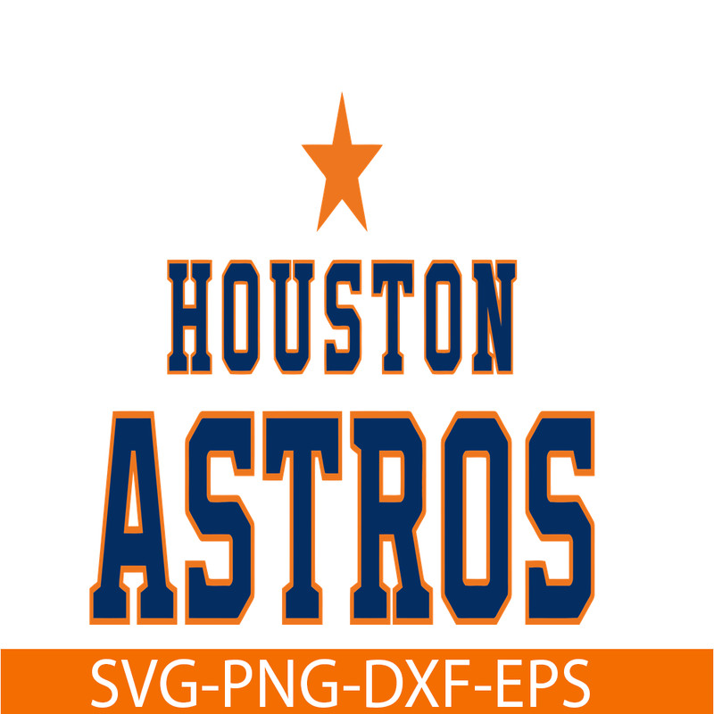 MLB01122371-Houston Astros The Star SVG, Major League Baseball SVG, MLB Lovers SVG MLB01122371.png