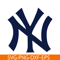 MLB204122325-NewYork Yankees Simple Logo SVG, Major League Baseball SVG, Baseball SVG MLB204122325.png