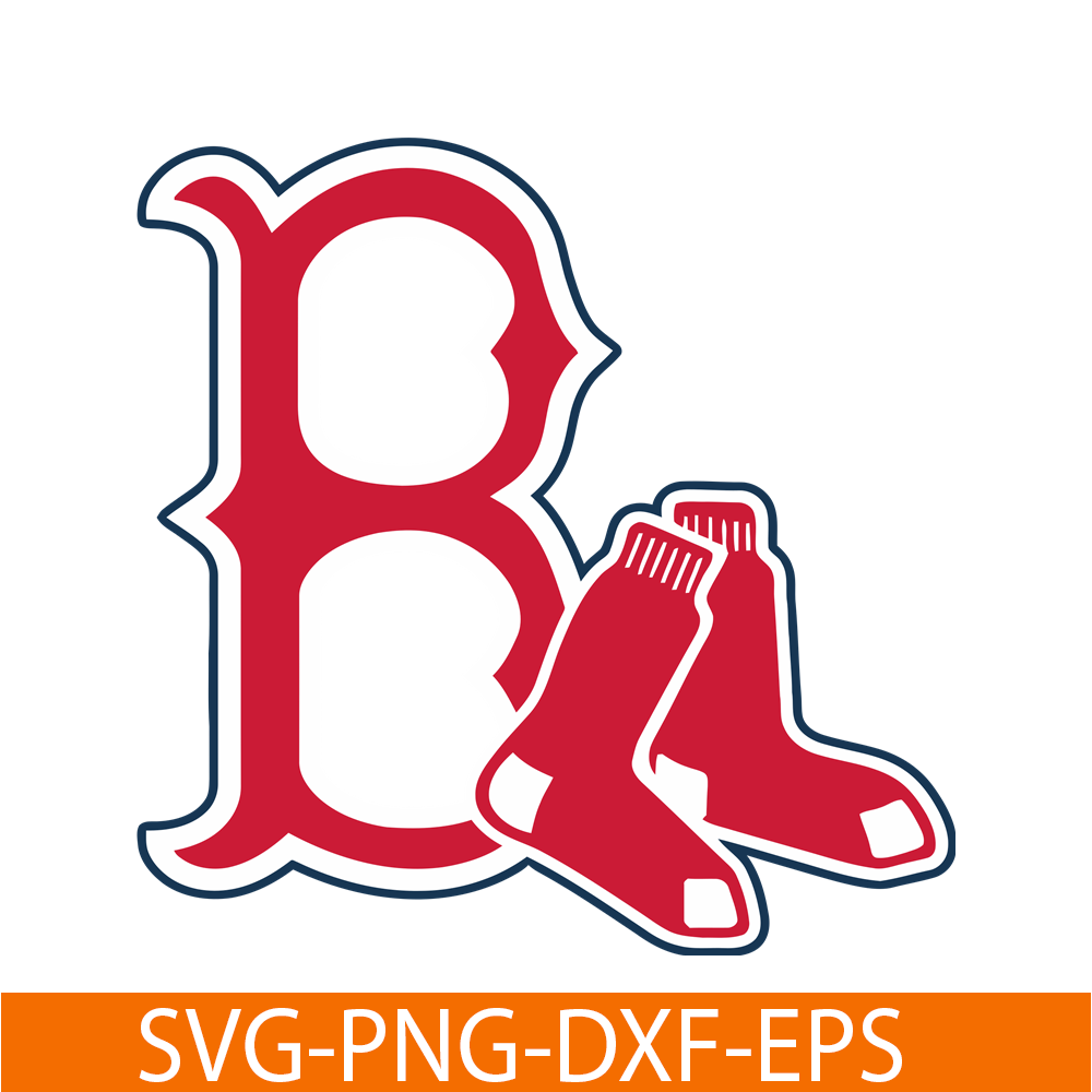 MLB30112351-Boston Red Sox The Red Socks SVG PNG DXF EPS AI, Major League Baseball SVG, MLB Lovers SVG MLB30112351.png