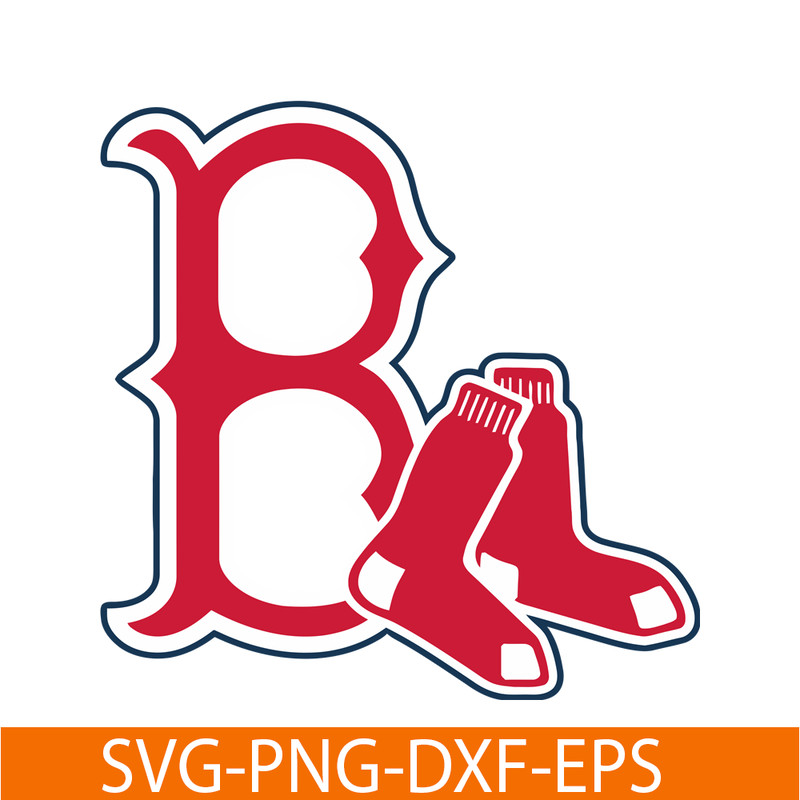 MLB30112351-Boston Red Sox The Red Socks SVG PNG DXF EPS AI, Major League Baseball SVG, MLB Lovers SVG MLB30112351.png