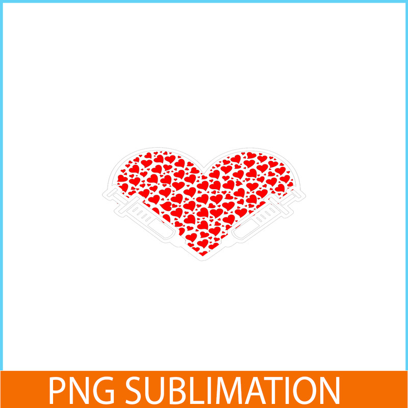 VLT21102342-Phlebotomy Needle Syringe Heart Valentines PNG, Lovely Valentine PNG, Valentine Holidays PNG.png