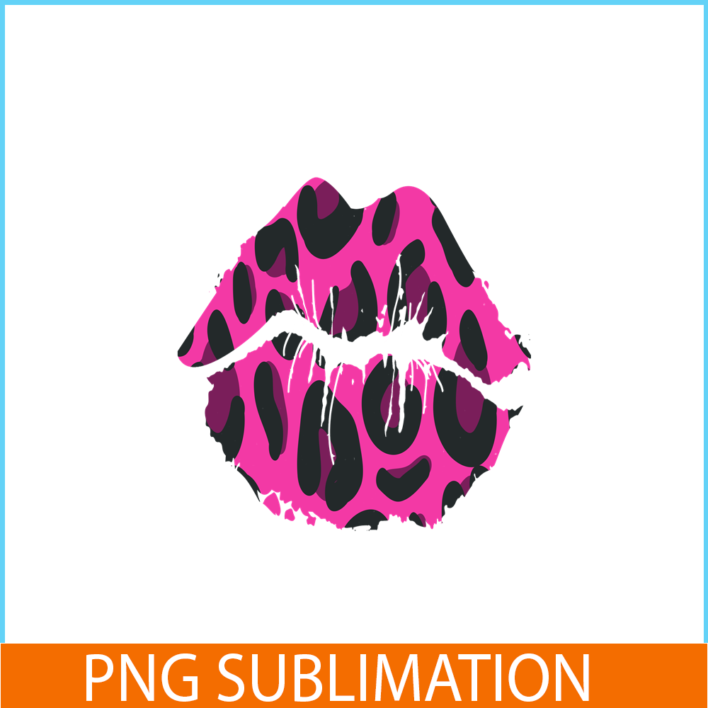 VLT21102389-Leopard Lips PNG, Sweet Valentine PNG, Valentine Holidays PNG.png