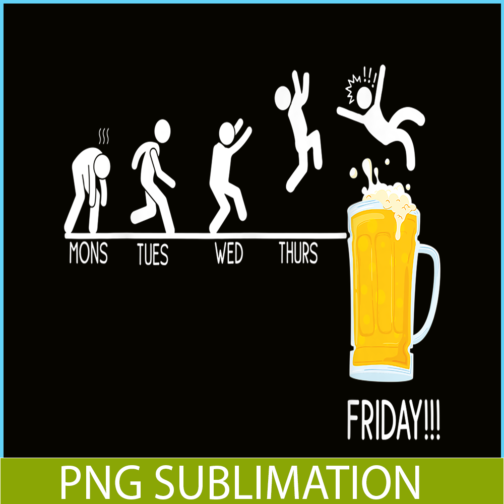 BEER28102356-Drinking Beer On Friday PNG Beer And Friday PNG Happy Beer Time PNG.png