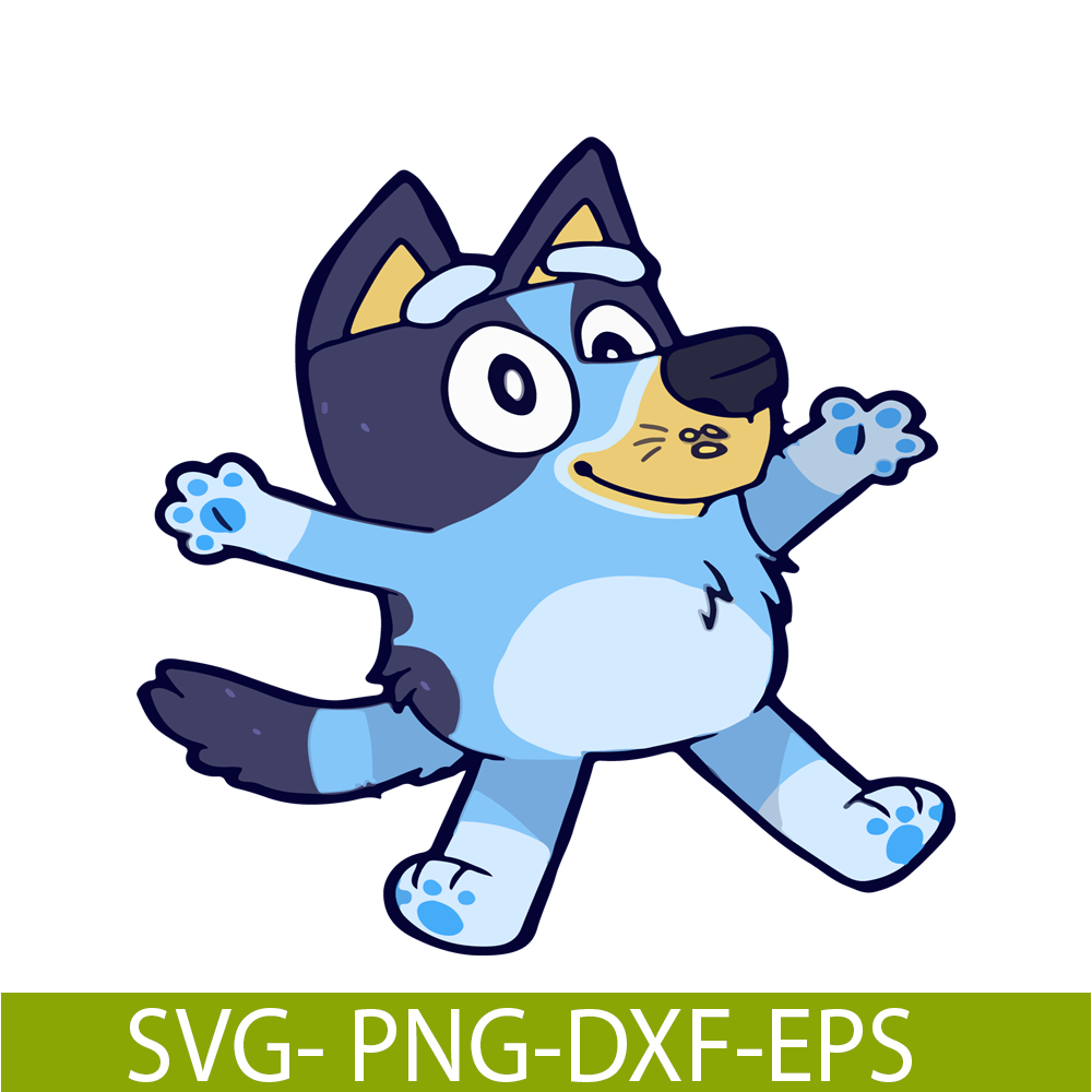 BL22112331-Funny Bandit Heeler SVG PDF PNG Bluey Character SVG Bluey Cartoon SVG.png
