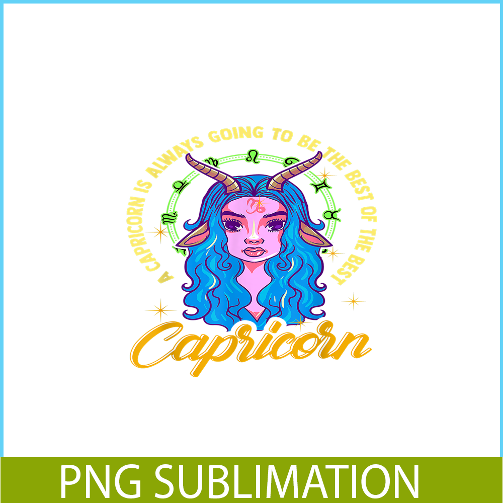 CPB28102384-Capricorn Sign PNG Cute Girl Birthday PNG Capricorn Facts PNG.png