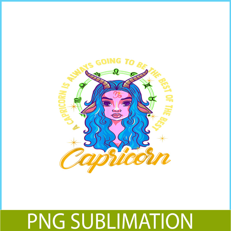 CPB28102384-Capricorn Sign PNG Cute Girl Birthday PNG Capricorn Facts PNG.png