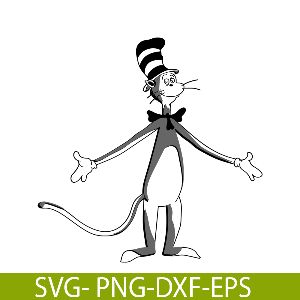 DS205122383-The Black White Cat SVG, Dr Seuss SVG, Cat In The Hat SVG DS205122383.png
