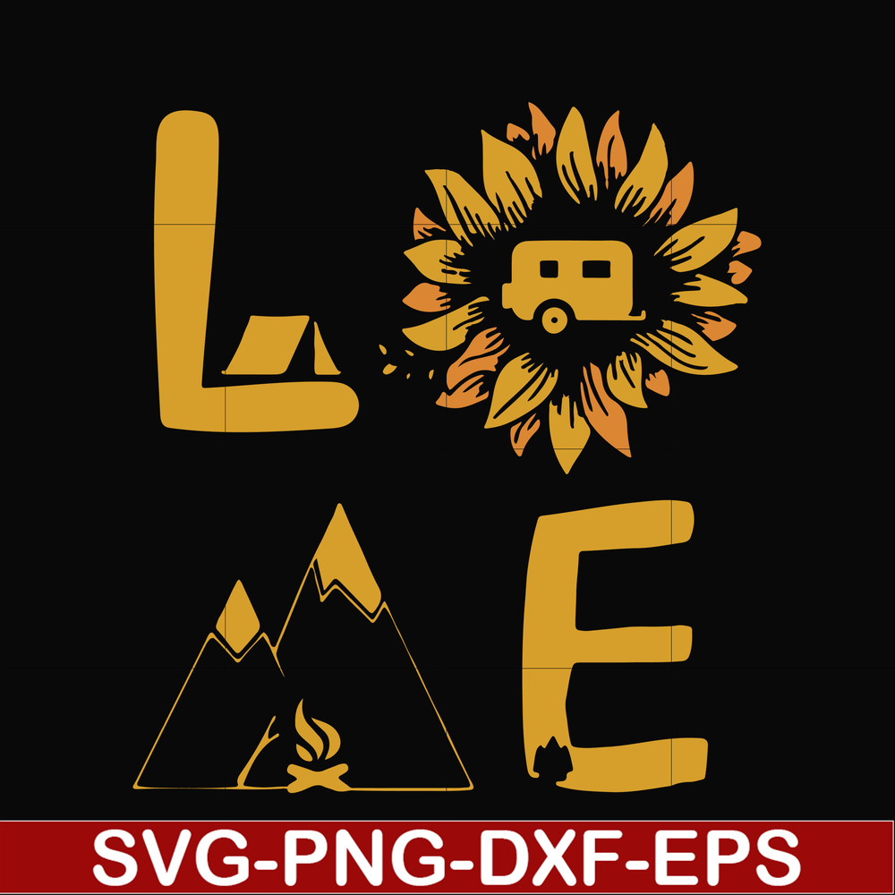 CMP010-LOVE camping svg, png, dxf, eps digital file CMP010.jpg