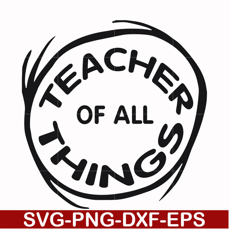DR000161-Teacher of all things svg, png, dxf, eps file DR000161.jpg