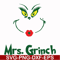 DR00039-Mrs. Grinch svg, png, dxf, eps file DR00039.jpg