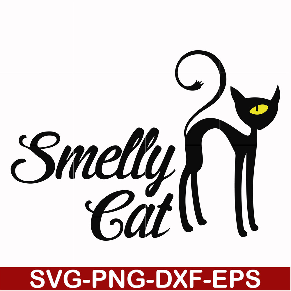 FN0001004-Smelly cat svg, png, dxf, eps file FN0001004.jpg