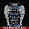 FN000390-I know heaven is a beautiful place because they have my mom svg, png, dxf, eps file FN000390.jpg