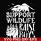 FN000672-Support wildlife raise boys svg, png, dxf, eps file FN000672.jpg