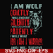 FN000886-I am wolf quitely I will endure silently I will suffer patiently I will wait for I am a warrior and I will survive svg, png, dxf, eps file FN000886.jpg