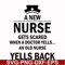 FN000917-A new nurse gets scared when a doctor yells an old nurse yells back svg, png, dxf, eps file FN000917.jpg