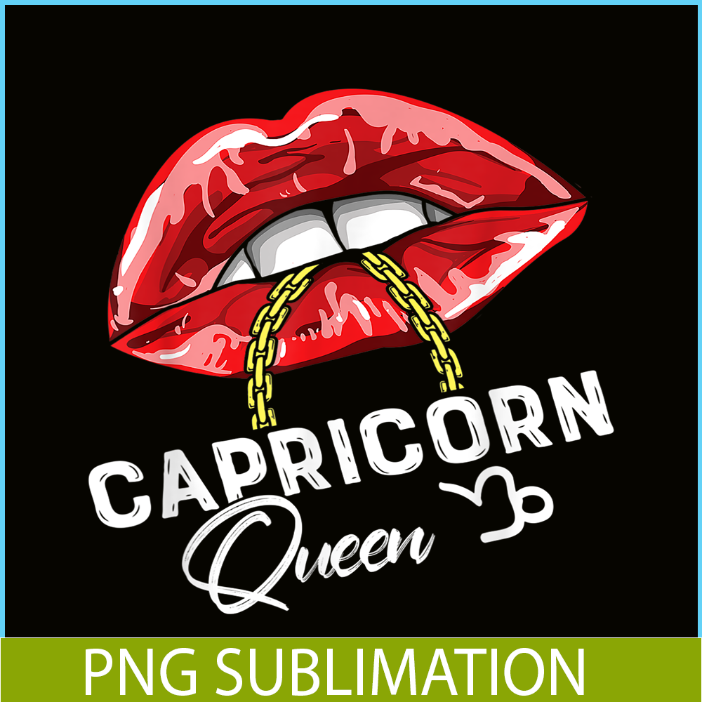 CPB28102327-Capricorn Queen PNG December January Birthday PNG Sexy Lip Girl PNG.png