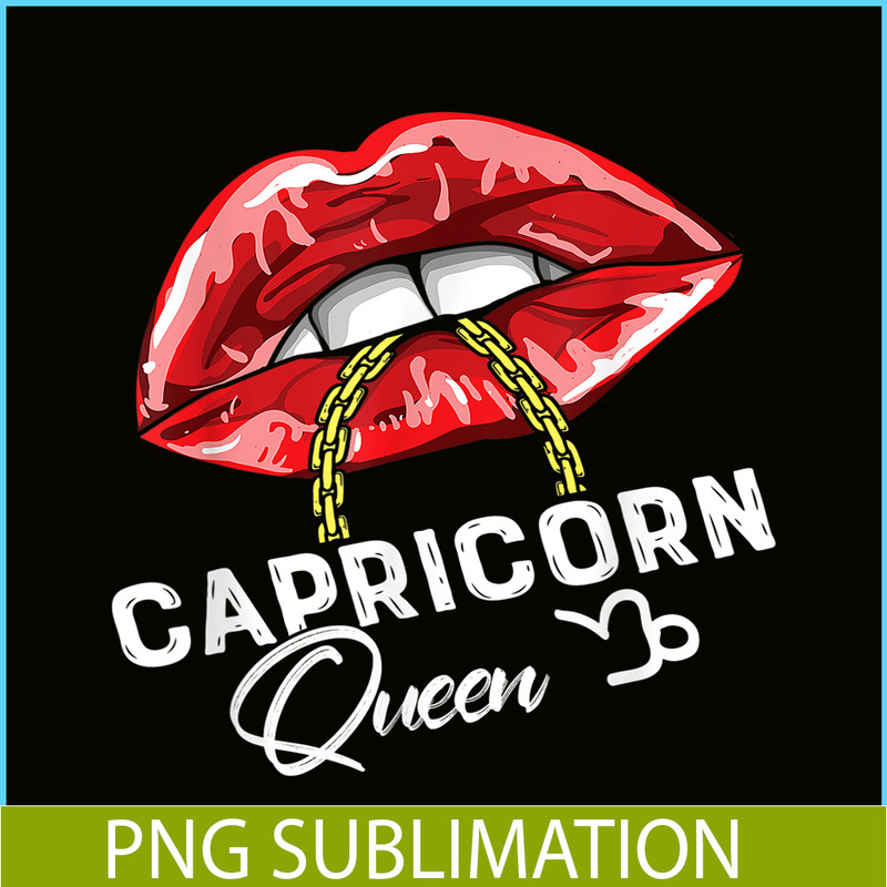 CPB28102327-Capricorn Queen PNG December January Birthday PNG Sexy Lip Girl PNG.png
