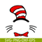 DS105122303-Cat in the red white hat Monogram SVG, Dr Seuss SVG, Cat in the Hat SVG DS105122303.png