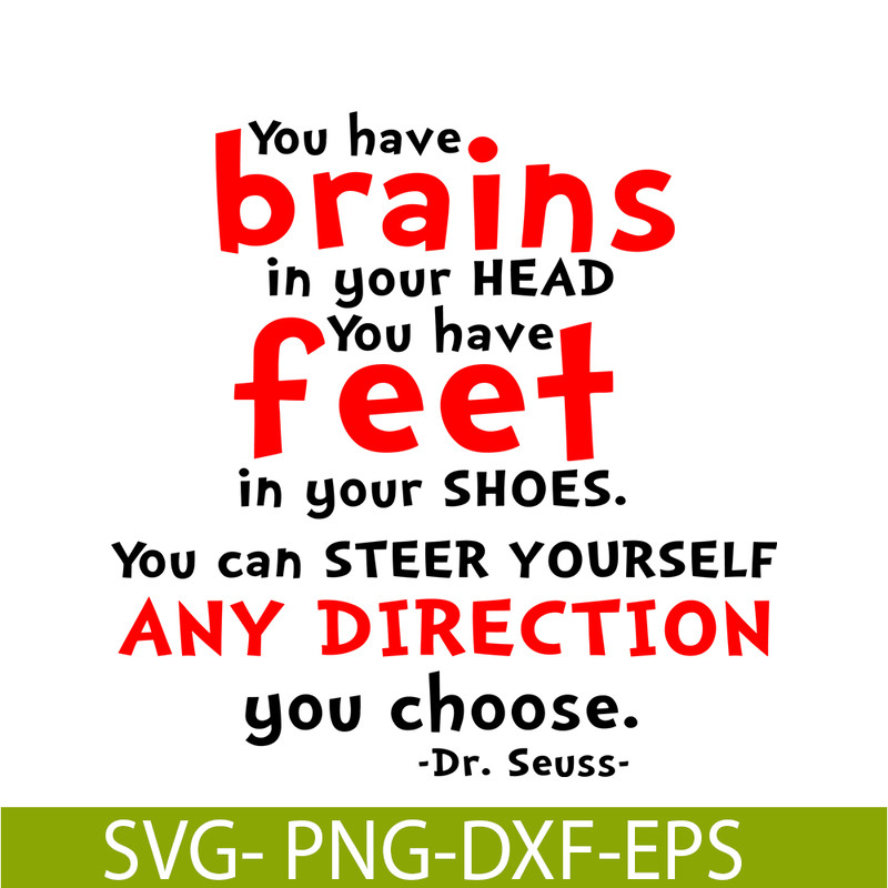 DS105122377-You Have Brains In Your Head SVG, Dr Seuss SVG, Dr Seuss Quotes SVG DS105122377.png