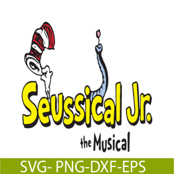 seussical jr the musical svg, dr seuss svg, cat in the hat svg ds205122336