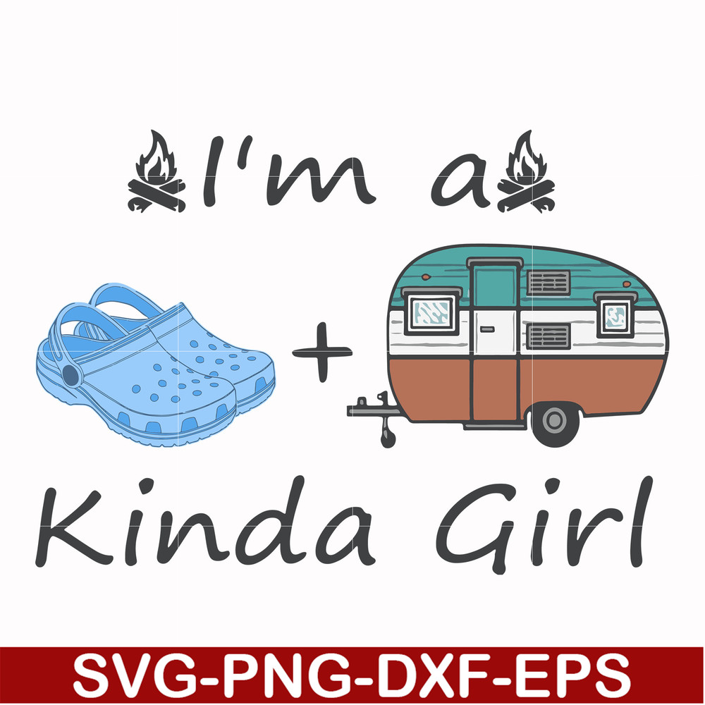 CMP073-I am a kinda girl svg, png, dxf, eps digital file CMP073.jpg