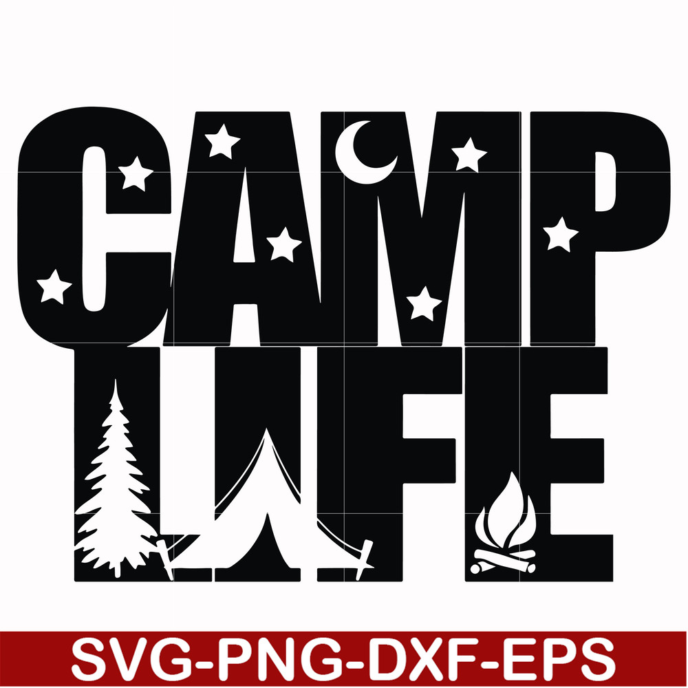 FN000304-Camplife svg, png, dxf, eps file FN000304.jpg