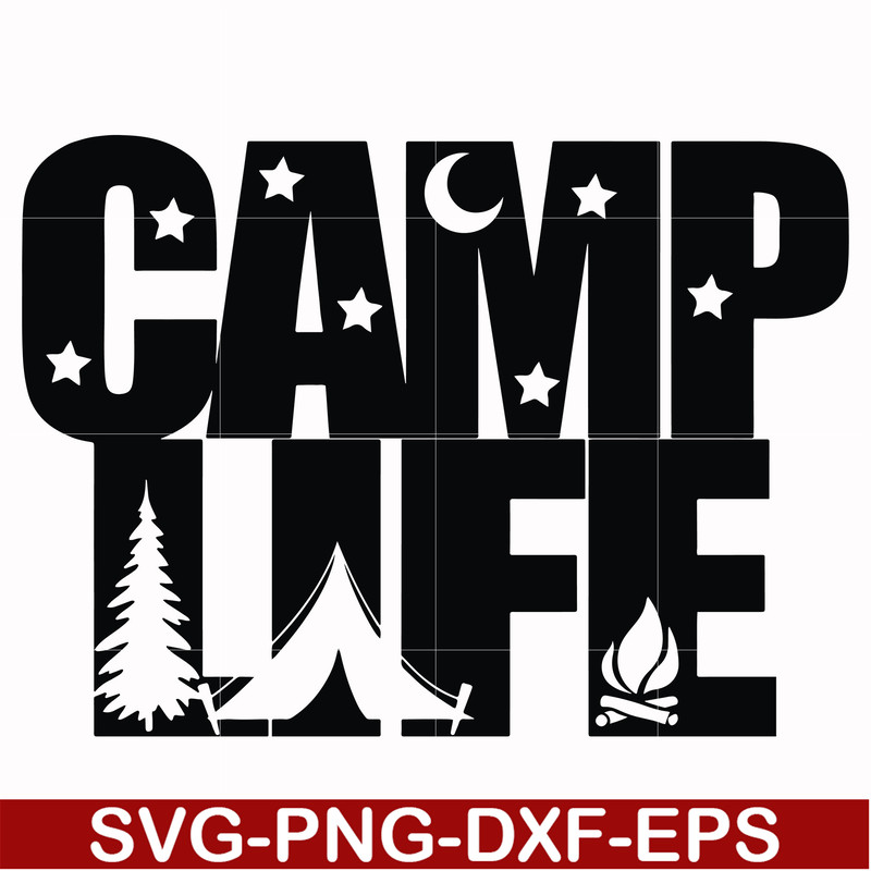FN000304-Camplife svg, png, dxf, eps file FN000304.jpg