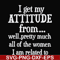FN00077-I get my attitude from well pretty much all of the women I am related to svg, png, dxf, eps file FN00077.jpg