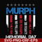 FN000892-Murph memorial day svg, png, dxf, eps file FN000892.jpg