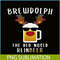 BEER28102368-Brewdolph PNG The Red Nosed Reinbeer PNG Funny Christmas Gift For Beer Lover PNG.png