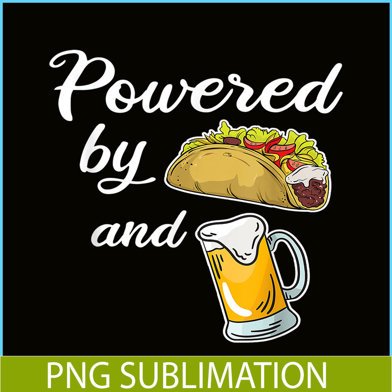 BEER28102372-Taco And Beer PNG Funny Taco Beer Lover PNG Food And Beer PNG.png